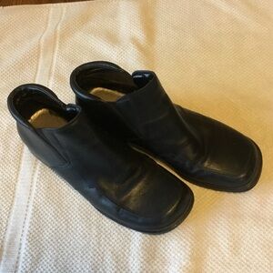 Women’s Bare Trap Black Leather Ankle Boots